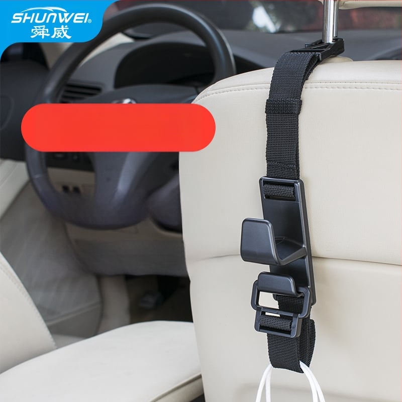 Shun Wei automobilio kilpa, iš plastiko, teleskopinė, reguliuojamo ilgio su pritaikymo galimybe, interjero dekoravimui ir saugojimui