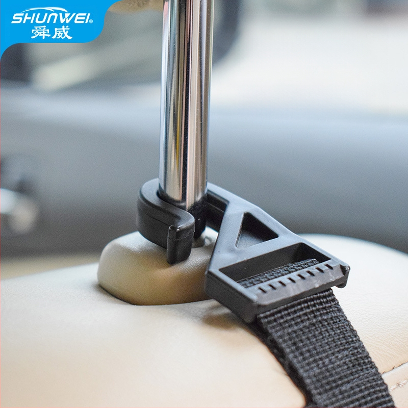 Shun Wei automobilio kilpa, iš plastiko, teleskopinė, reguliuojamo ilgio su pritaikymo galimybe, interjero dekoravimui ir saugojimui