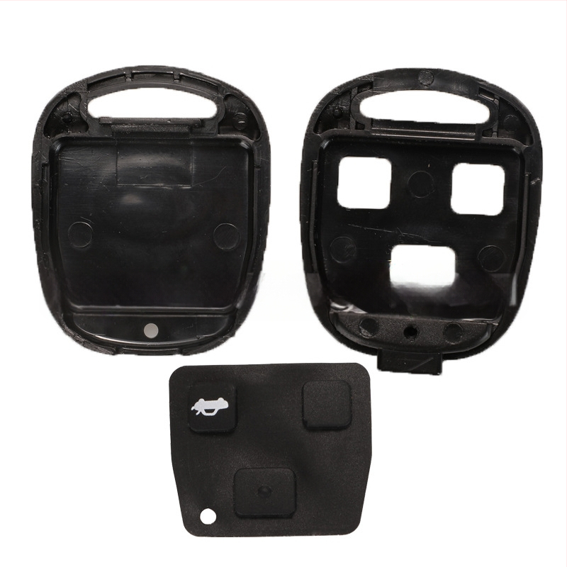 Automobilio rakto korpusas Lexus/Toyota — suderinamas su 2-rakčių/3-rakčių, Kutery, medžiagos: varis + plastmasė; korpusas plastikinis; svoris 9 g