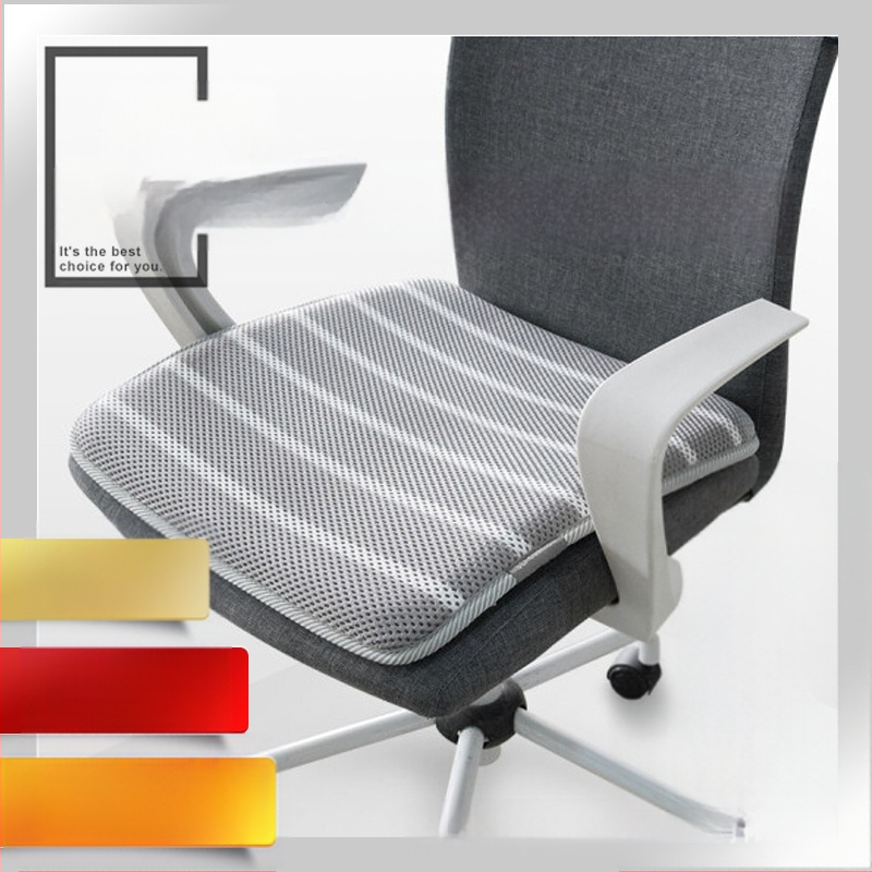 Aisimi biuro kėdės pagalvė su 3D avilių tinklo modeliu, neslystanti, skalbiama ir greitai džiūstanti, poliesterio pluošto šilumosizoliacija