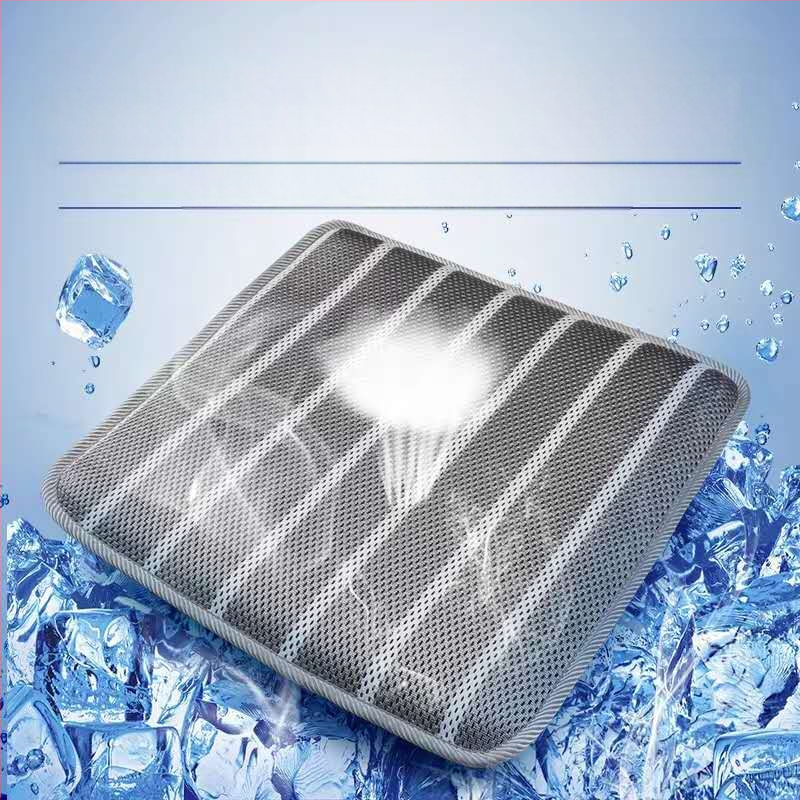 Aisimi biuro kėdės pagalvė su 3D avilių tinklo modeliu, neslystanti, skalbiama ir greitai džiūstanti, poliesterio pluošto šilumosizoliacija