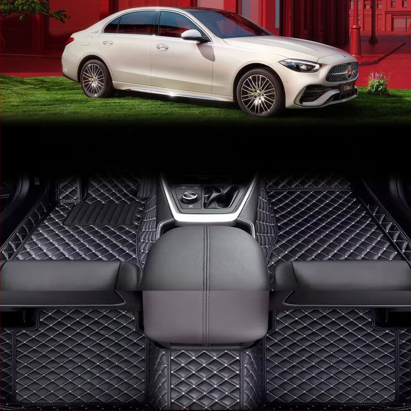 Dasheng odiniai automobilių grindų kilimėliai Mercedes-Benz C205, pritaikomi