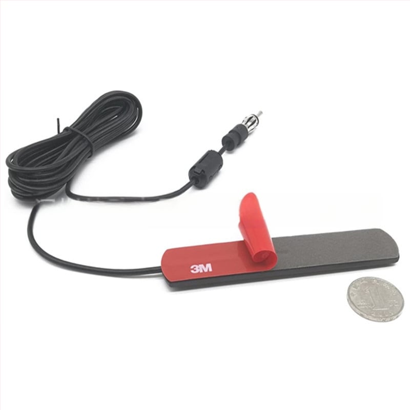 Автомобилна антена патч за радио – предна и задна монтиране, FM антена, модел DAB-4, марка Qiyuntong