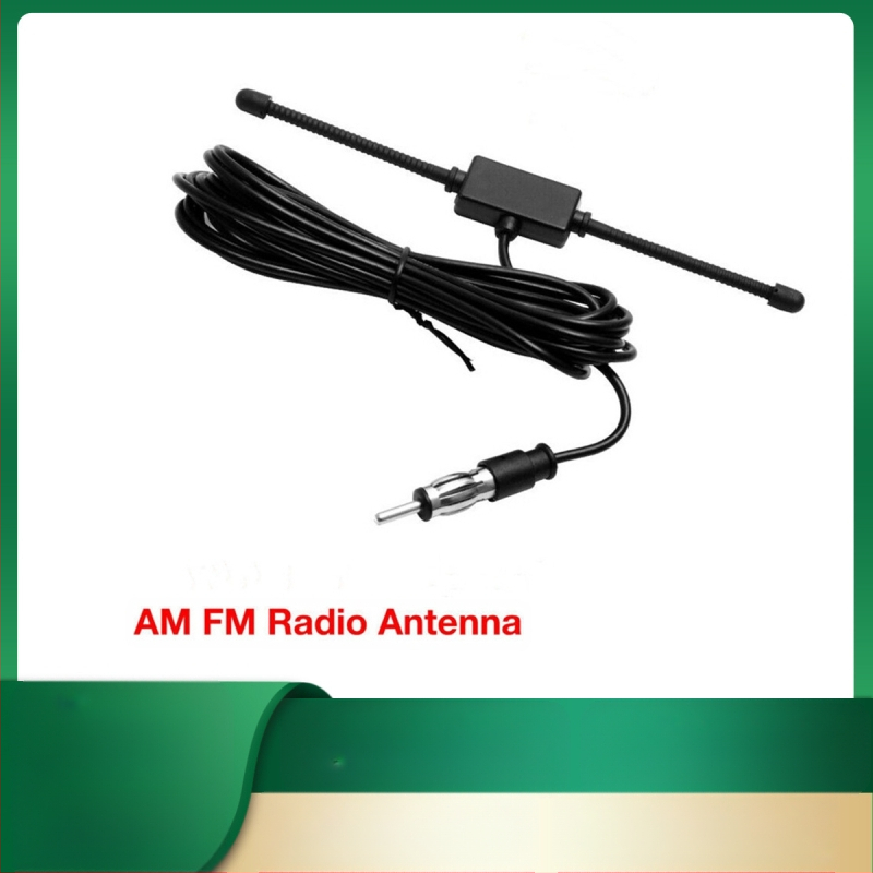 Автомобилна AM/FM антена за SUV с рогова T-образна форма – усилване 5 dB, честотен диапазон 170–240 / 418–458 MHz, импеданс 50 Ω, работно напрежение 5 V