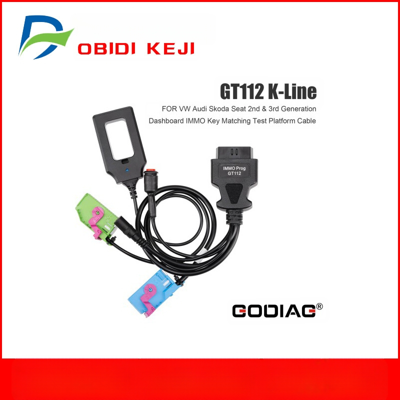 GODIAG GT112 K-Line automobilių diagnostikos įrankis VW/Audi/Skoda, 12V, -10–60°C