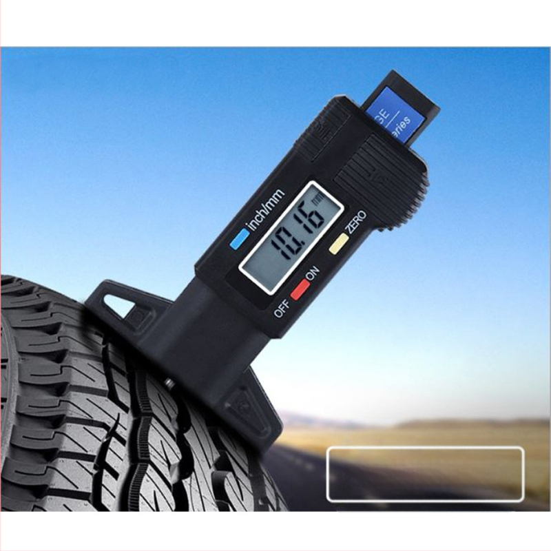 Wodilang Skaitmeninis gylio matuoklis padangos protektoriui, 0-25 mm, skaitmeninis ekranas