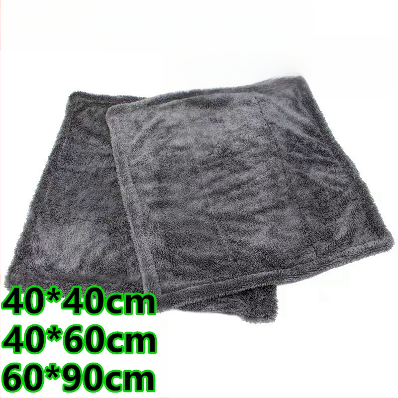 Automobilių plovimo rankšluostis – dvipusė, storesnio pynimo audinys, itin sugeria, 1200 g