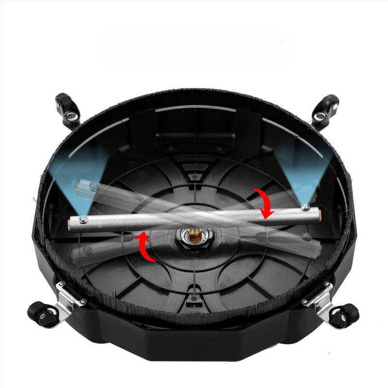 Aukšto slėgio plovimo priedas, apvalus valymo diskas, modelis DD-C09, medžiaga vario-plastikas, prekės ženklas Other