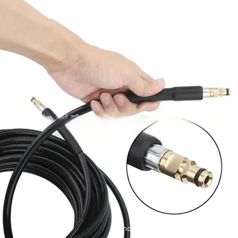CY-1165 PVC-καουτσούκ σωλήνας υψηλής πίεσης για πλύσιμο αυτοκινήτων και πιεστήριο; σύνδεση M22-14/15; συμβατό με Kärcher; 0,1 kg/m