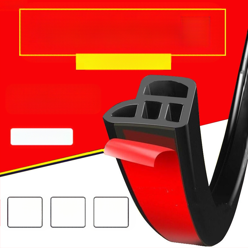 Automobilio sandarinimo juosta Xu Cheng CB-3001, 15 mm storis, guma, universalus visam automobiliui