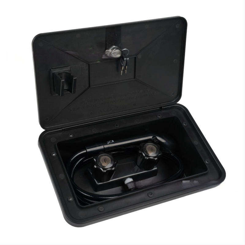 Set tuša za vanjsku RV – prijenosna kupaonica, ABS, injekcijsko brizganje, mehanička montaža