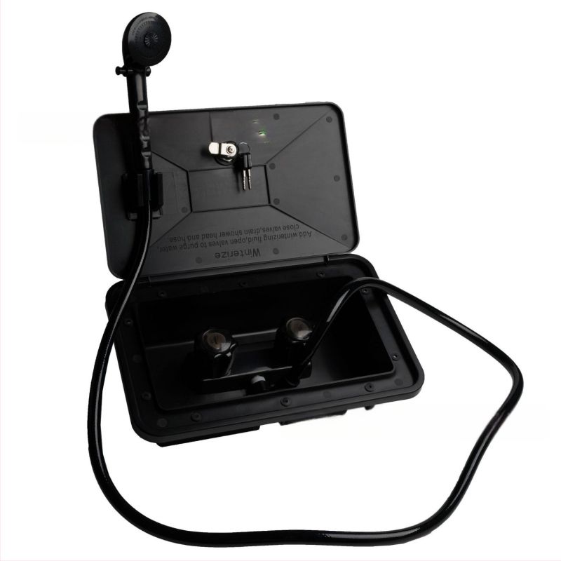 Set tuša za vanjsku RV – prijenosna kupaonica, ABS, injekcijsko brizganje, mehanička montaža