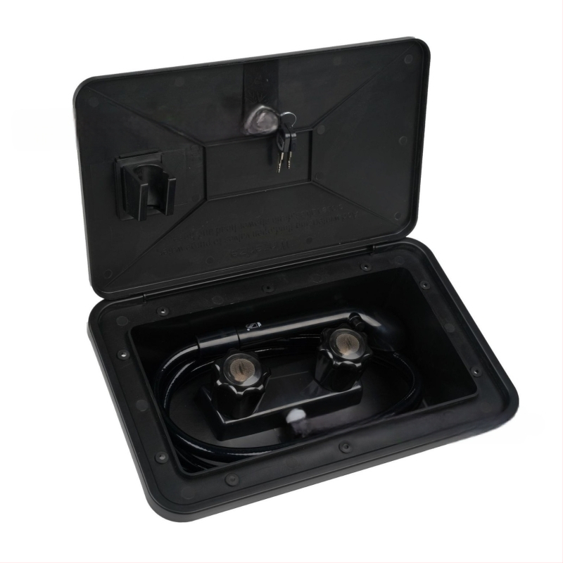 Set tuša za vanjsku RV – prijenosna kupaonica, ABS, injekcijsko brizganje, mehanička montaža