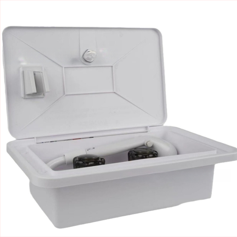 Set tuša za vanjsku RV – prijenosna kupaonica, ABS, injekcijsko brizganje, mehanička montaža