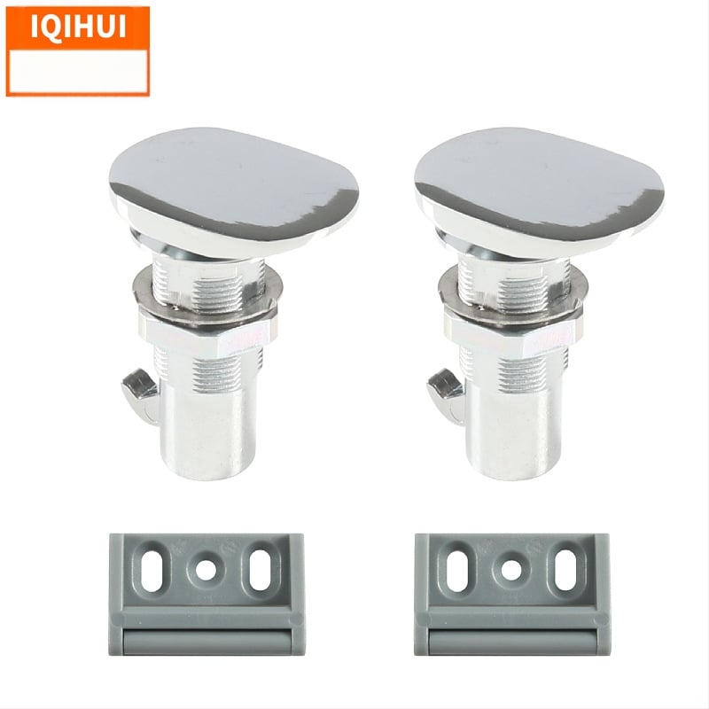 RV spintos durų spyna – cinko lydinys, rakto tipo, skirta RV ir jachtai