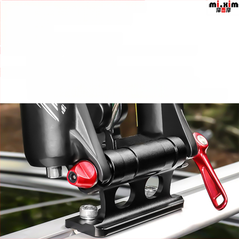 mi.xim Βάση μπροστινού πιρουνιού για σχάρα οροφής αυτοκινήτου με γρήγορη απελευθέρωση — Καθολικό, αδειοδοτούμενο ιδιωτικό ετικέτα