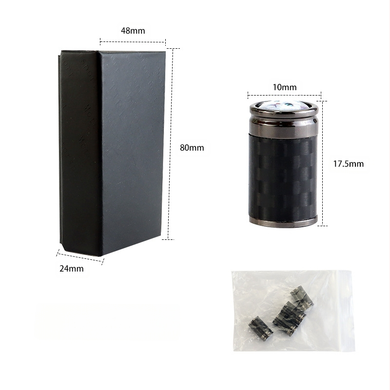 Padangos vožtuvo dangtelis – YONG XUN, varis ir anglies pluoštas, dekoratyvinis ir apsauginis, universali tinka, pritaikomas