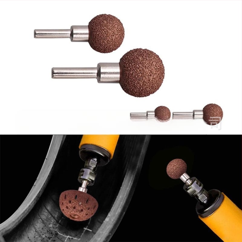 Šlifavimo galvutė padangų remontui automobiliams – volframo plienos diskas + lydinio strypas; Prekė Benefit