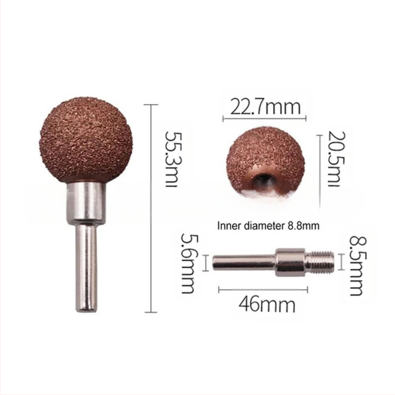 Šlifavimo galvutė padangų remontui automobiliams – volframo plienos diskas + lydinio strypas; Prekė Benefit