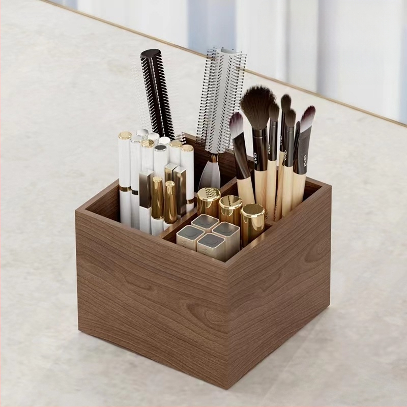 Masinio medžio kosmetikos saugykla – Bestar, spausdintas logotipas, pritaikymas apdorojimui, retro stilius, pristatyta 2016 m.