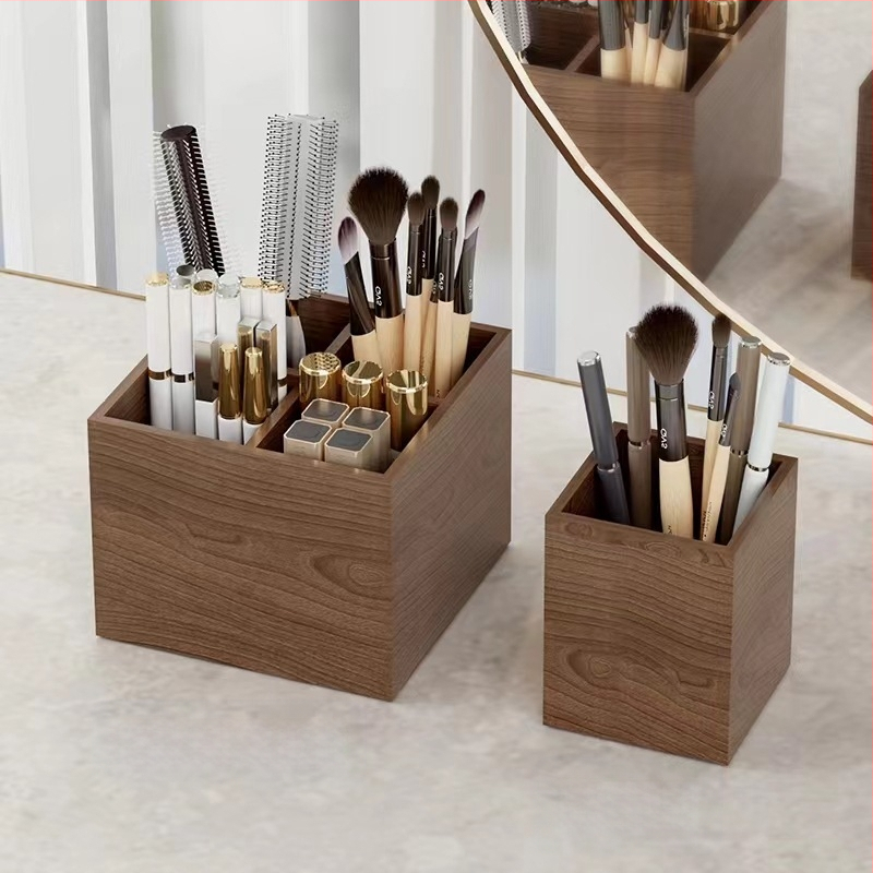 Masinio medžio kosmetikos saugykla – Bestar, spausdintas logotipas, pritaikymas apdorojimui, retro stilius, pristatyta 2016 m.