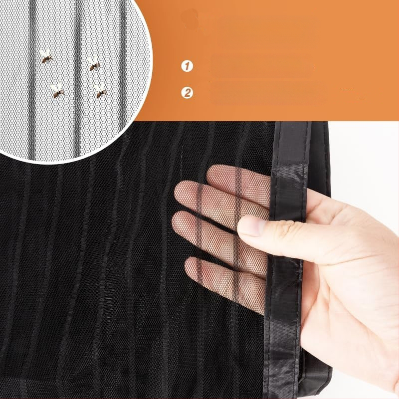 Magnetinė plona gauzė durų užuolaidė; poliesteris; anti-mosquito; tinkama svetainei, miegamajam ir balkonui; stilius modernus paprastumas; prekės ženklas yononet.