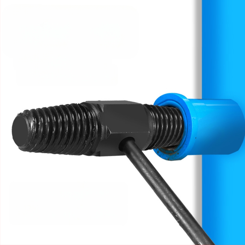 Εξαγωγέας σπασμένων κεφαλών βιδών σε υδραυλικούς σωλήνες — χάλυβας άνθρακα, μήκος 90 mm, βάρος 0,2 kg, καθολικός εξαγωγέας