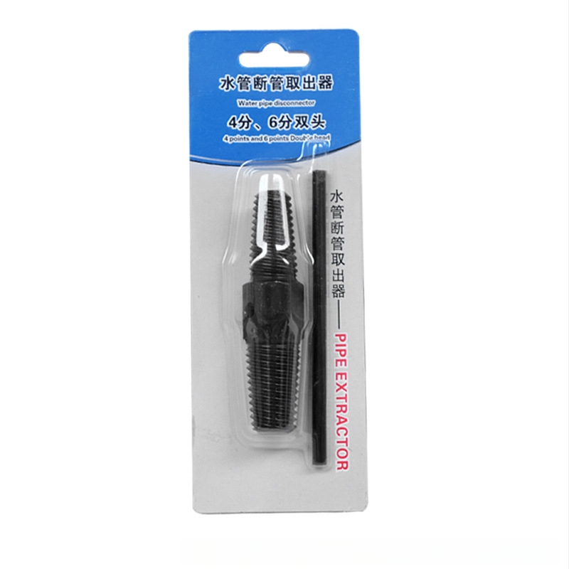 Εξαγωγέας σπασμένων κεφαλών βιδών σε υδραυλικούς σωλήνες — χάλυβας άνθρακα, μήκος 90 mm, βάρος 0,2 kg, καθολικός εξαγωγέας