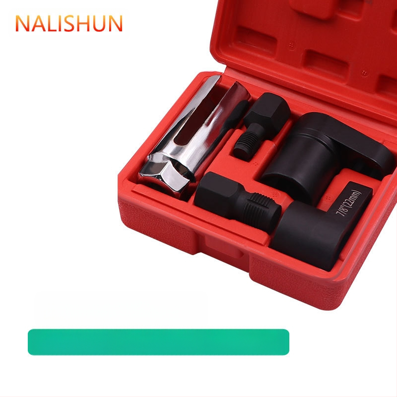 Σετ 5 τεμαχίων εργαλείων αφαίρεσης προστατευτικής θήκης αισθητήρα οξυγόνου από χρωμιοβάνιο ατσάλι, Ruichi