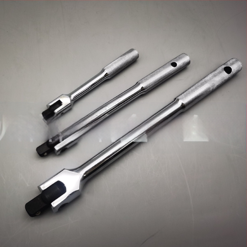 Set od 3 ključeva s produžnom šipkom, 40 krom, elektroplatirano