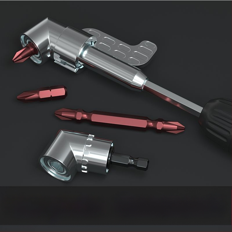 Universali kampinė atsuktuvo bit galvutė, modelis bit corner, medžiaga SUJ2, universalus taikymas, be apdirbimo