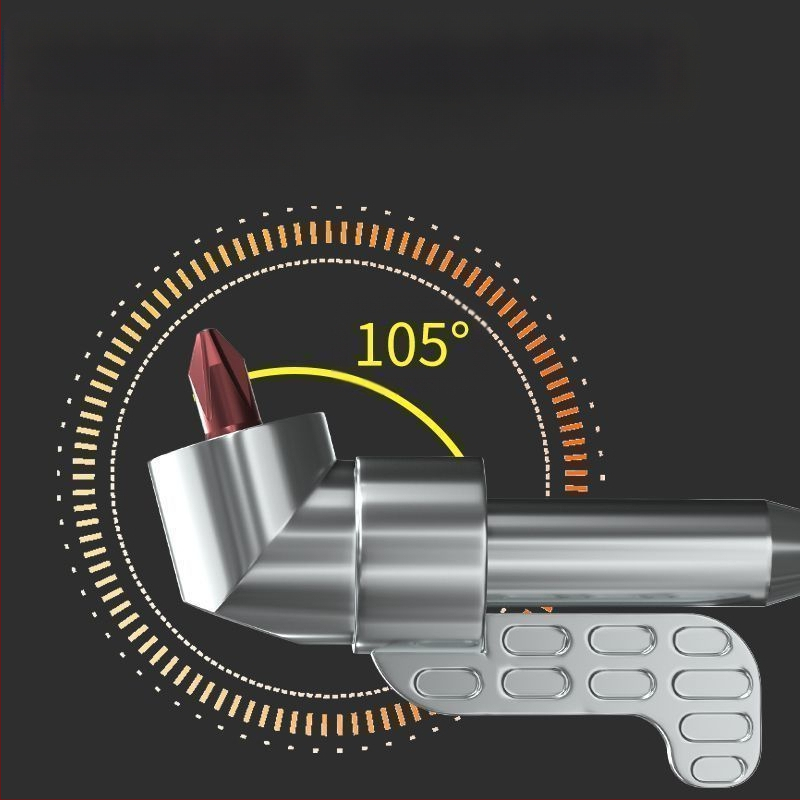 Universali kampinė atsuktuvo bit galvutė, modelis bit corner, medžiaga SUJ2, universalus taikymas, be apdirbimo