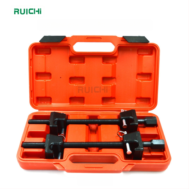 DTBD 2 τεμ. Εργαλείο αποσυναρμολόγησης αμορτισέρ αυτοκινήτου και συμπιεστής ελατηρίου — χρωμιοβάνιο ατσάλι, πλαστικό κουτί, 3.6 kg