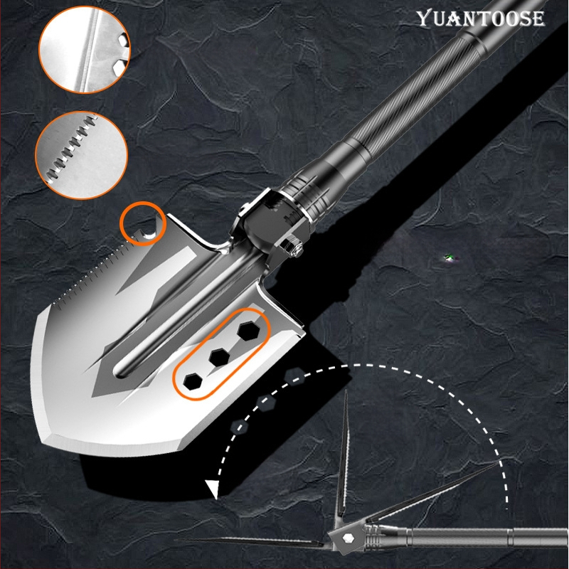 Saliekamā ārējā daudzfunkcionālā inženieru lāpsta – izdzīvošanas rīki, MD14-10-4B