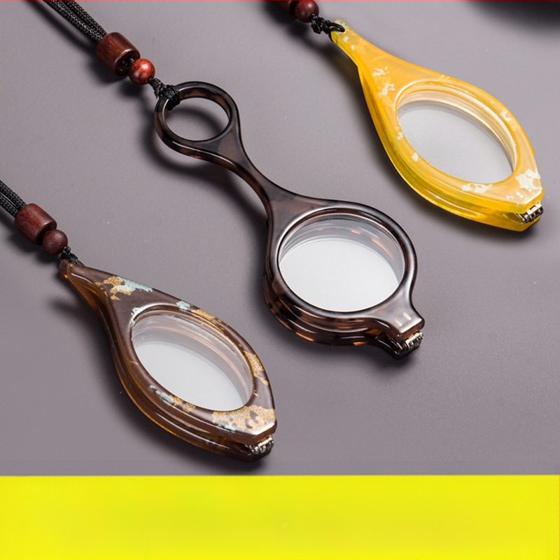 Skaitymo akiniai, sulankstomi, lengvi, pakabinti ant kaklo, pilno rėmo