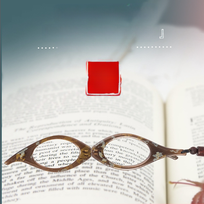 Skaitymo akiniai, sulankstomi, lengvi, pakabinti ant kaklo, pilno rėmo