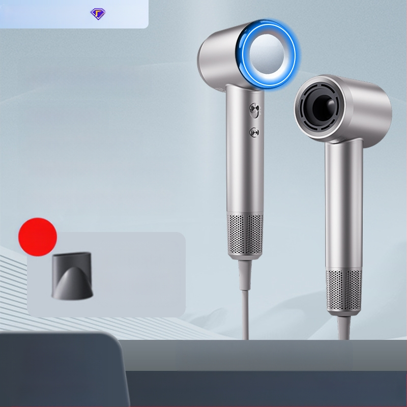 Plaukų džiovintuvas su neigiamais jonais, be šepetėlių variklio, 1600 W, 220 V, koncentratoriaus antgalis (RW925)