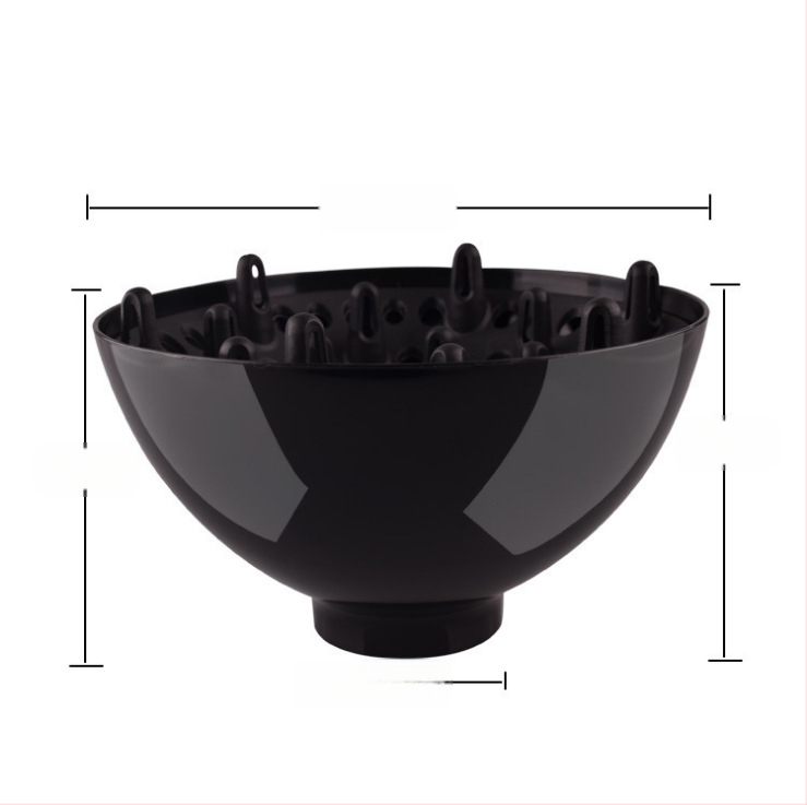 Plaukų džiovintuvo gaubtas salonui su nailono korpusu, brushless variklis, 3 oro srauto greičiai, triukšmas iki 36 dB