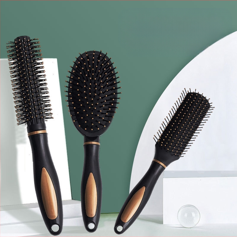 Dr. Fat Pieptene cu pernă de aer – pentru păr lung și creț, masaj, anti-statice