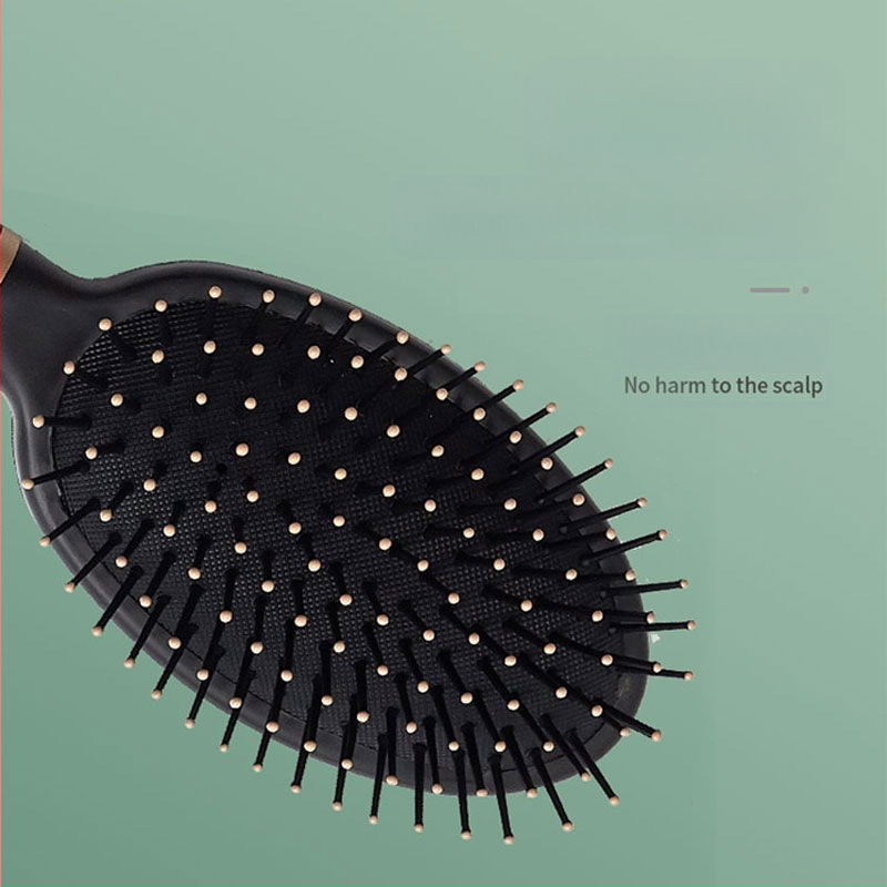 Dr. Fat Pieptene cu pernă de aer – pentru păr lung și creț, masaj, anti-statice