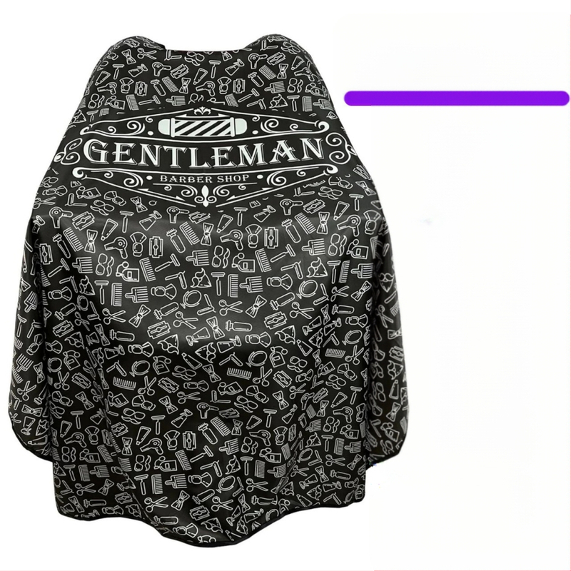 Profesionāls frizieru apmetnis ar antistatisku un nelipīgu virsmu, piemērots frizieru salonam