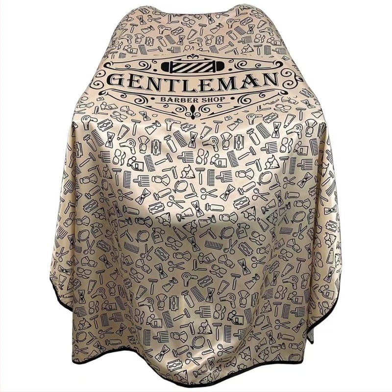 Profesionāls frizieru apmetnis ar antistatisku un nelipīgu virsmu, piemērots frizieru salonam