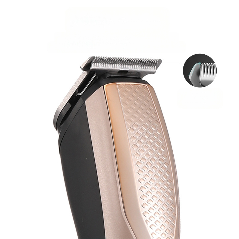 Elektriska matu griezējs mājas lietošanai, uzlādāms, modelis AT-1210, nerūsējošā tērauda griešanas galva, piemērots pieaugušajiem un bērniem