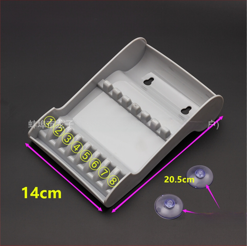 Frizieru šķērēm kaste ar neslīdošu turētāju – frizieru salonam organizētājs