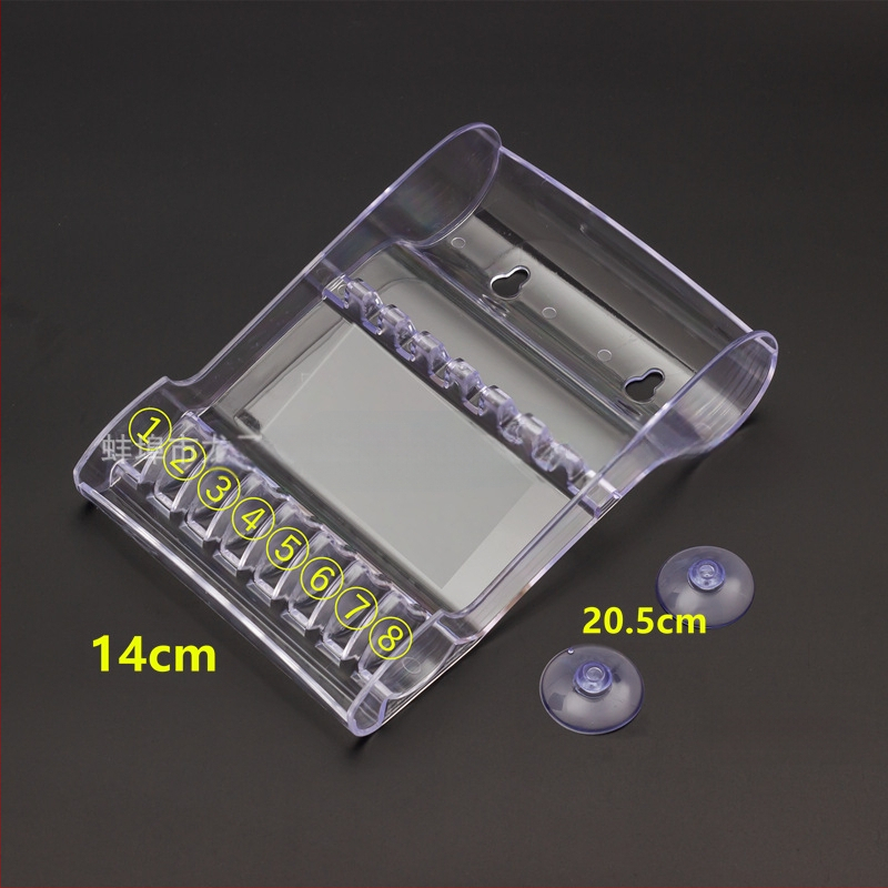 Frizieru šķērēm kaste ar neslīdošu turētāju – frizieru salonam organizētājs