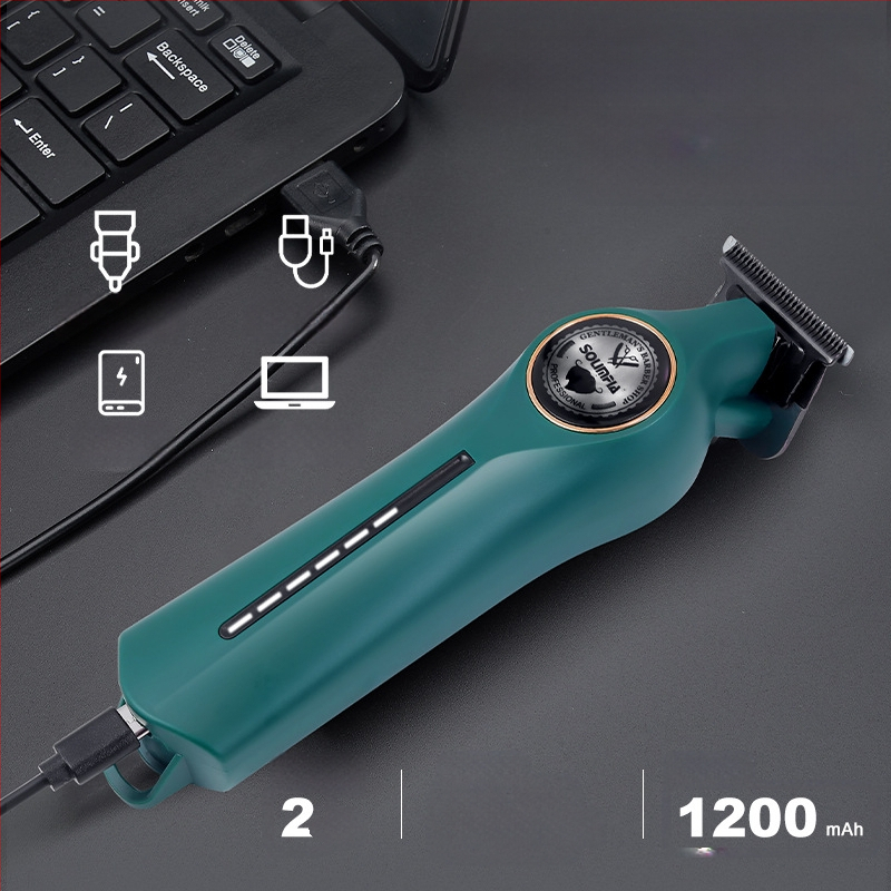 SOLIMPIA Pievienojams matu griezējs ar titāna sakausējuma asmeni, noņemama un mazgājama asmens, baterijas darbības laiks 1–3 stundas, ūdensdrošs, klusums 36–45 dB