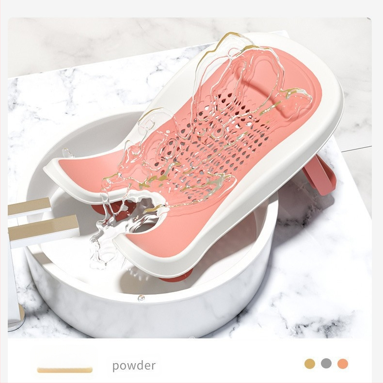 Φορητή βάση μπάνιου για νεογέννητα μωρά — στήριξη για καθίσμα και ύπνο, πλαστικό, Le cute bear