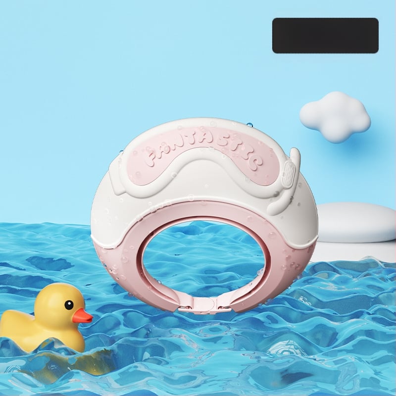 Kūdikių šampūno kepurė su akių ir ausų apsauga, atspari vandeniui, reguliuojama, PP medžiaga, Taizhou kilmė