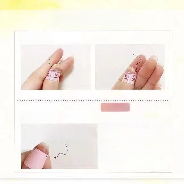 Klipuojamų nagų rinkinys, nuimamas ir daugkartinio naudojimo, saldainių raštas, moterims, Kilmė: Jiangsu