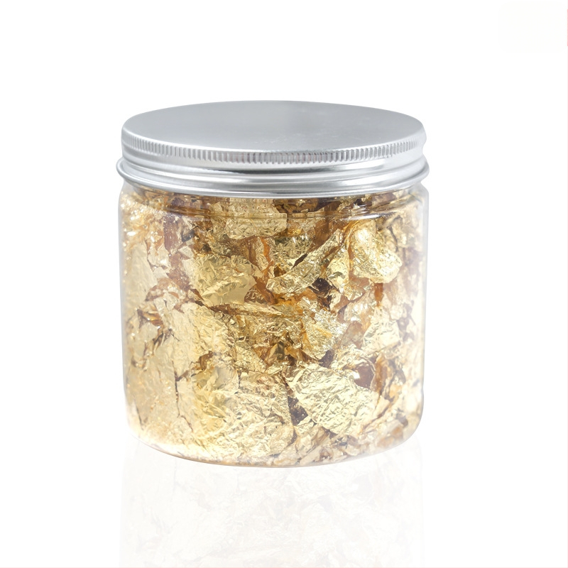 Naglų meno metalo folijos fragmentai – NEWBY, metalas, blokinis raštas, licencijuotas privatus ženklas